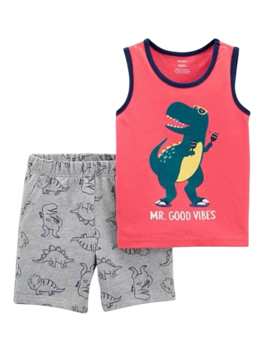 Carter’s “Mr. Good Vibes” Tank and Shorts Set